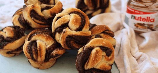 Sourdough Nutella Knots