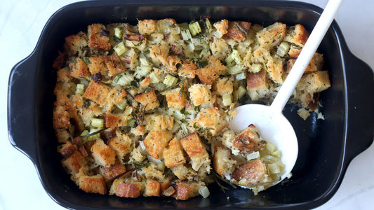 Sourdough Stuffing Recipe – The Perfect Roast Chicken Companion