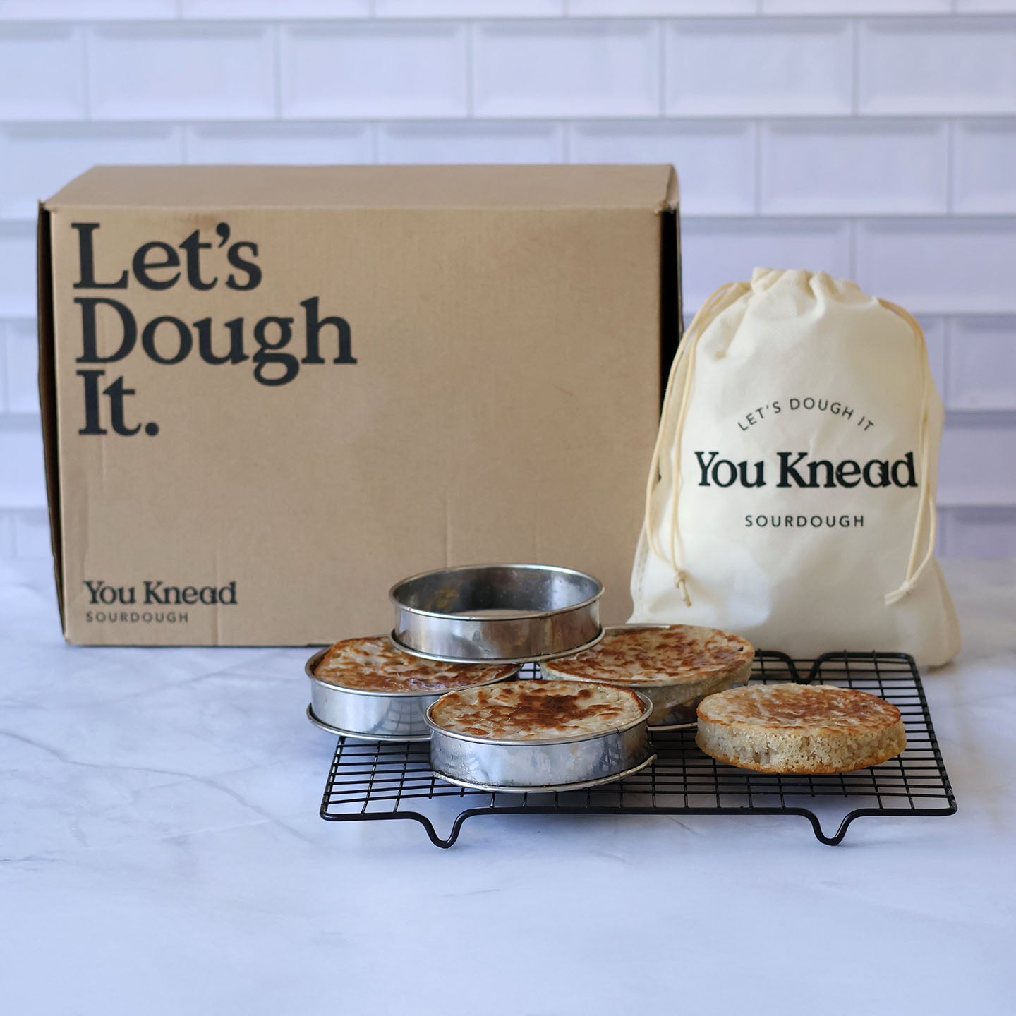 Sourdough Starter Kit & Free Crumpet Rings