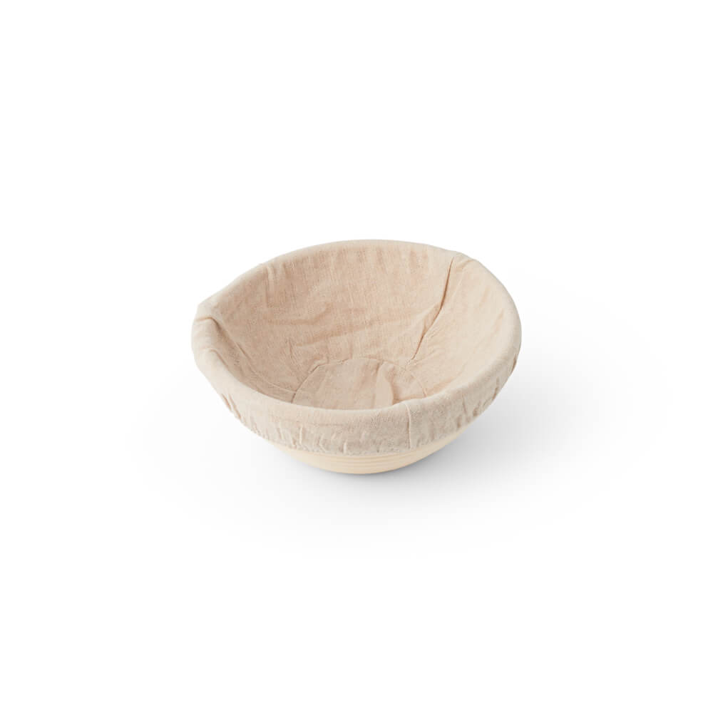 22cm Round Banneton with Cloth Liner - Sourdough Basket