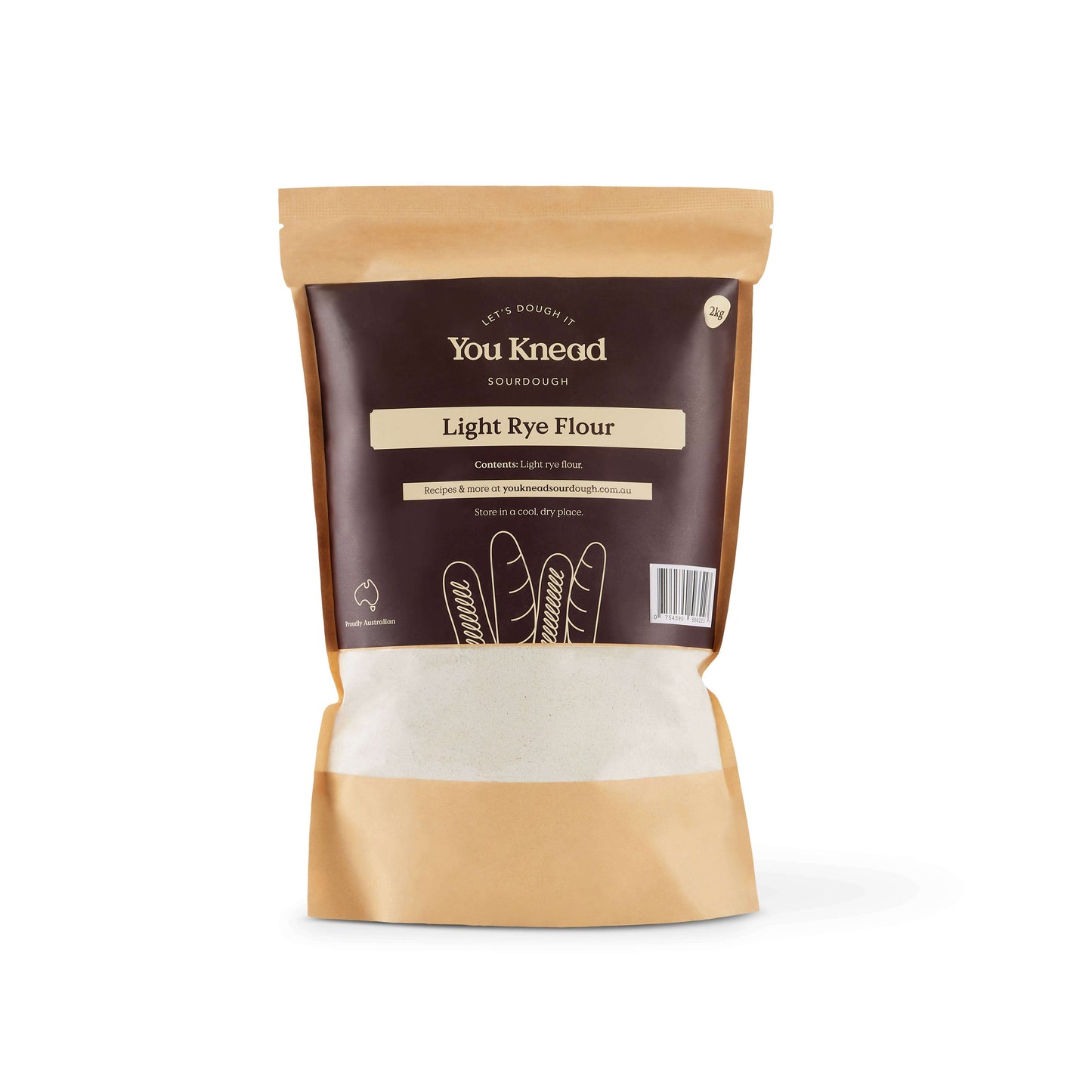 Light Rye Flour - 2kg