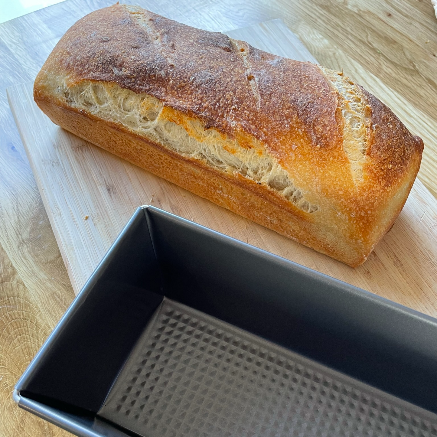 30cm Box Sided Sourdough Bread Loaf Tin