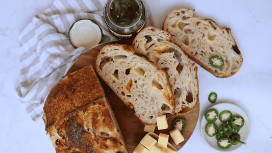 sourdough loaf with inclusions