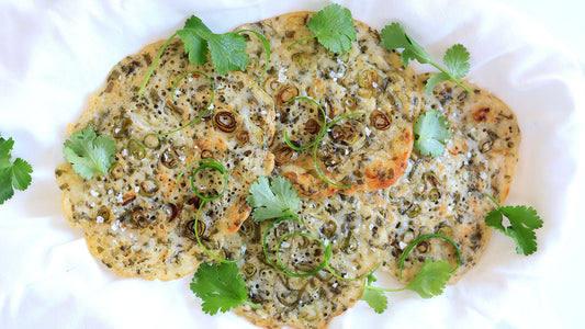 Sourdough Discard Spring Onion Pancakes