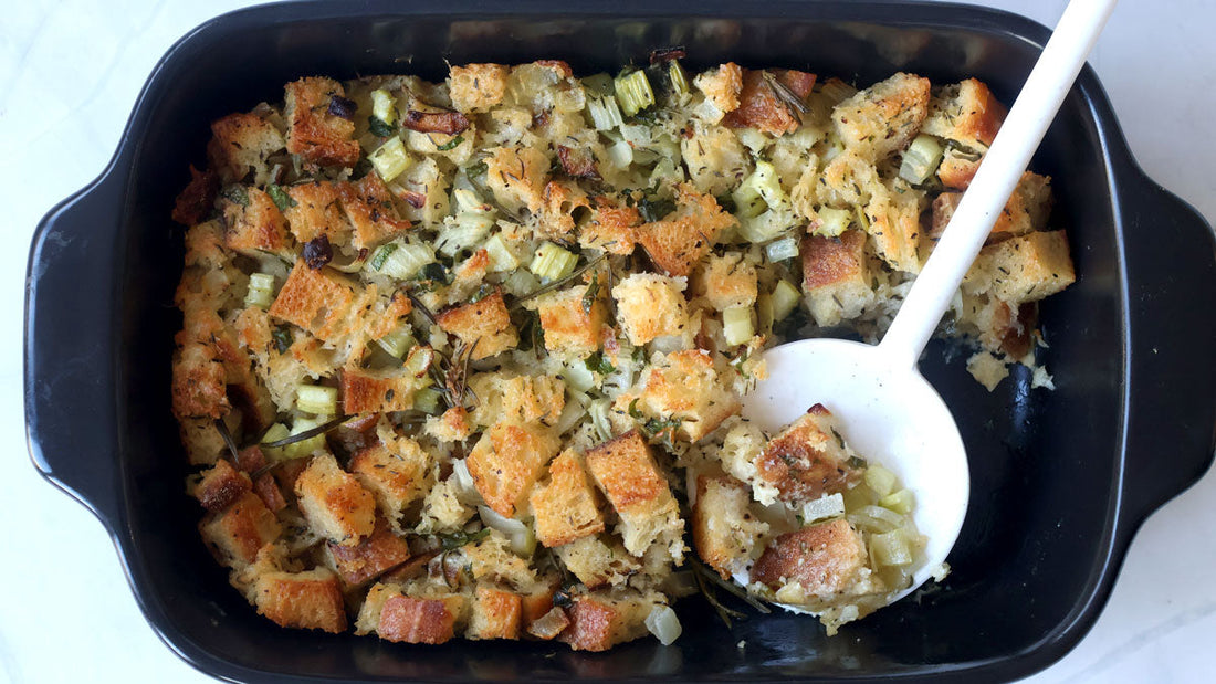 Sourdough Stuffing Recipe – The Perfect Roast Chicken Companion