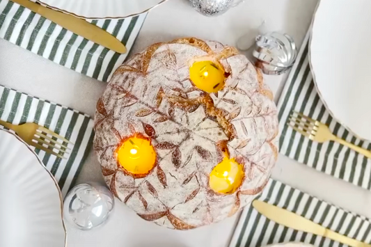 Christmas themed Sourdough Bread