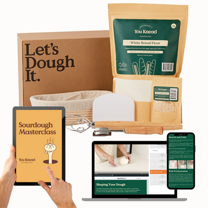 Sourdough Starter Kit With Masterclass Bundle