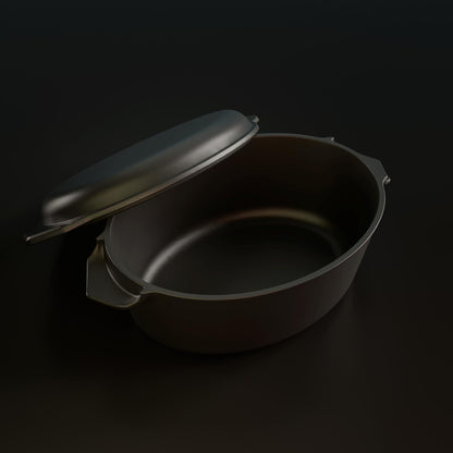 'IRONCLAD' The Old Dutch - 4.5L Double Dutch Oven