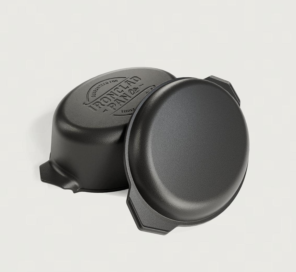 'IRONCLAD' The Old Dutch - 4.5L Double Dutch Oven