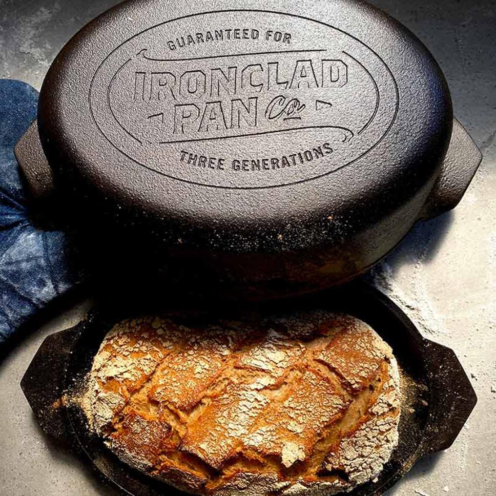 'IRONCLAD' The Old Dutch - 4.5L Double Dutch Oven