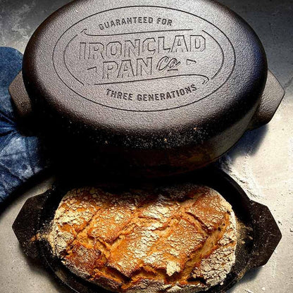 'IRONCLAD' The Old Dutch - 4.5L Double Dutch Oven