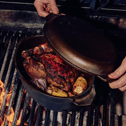 'IRONCLAD' The Old Dutch - 4.5L Double Dutch Oven