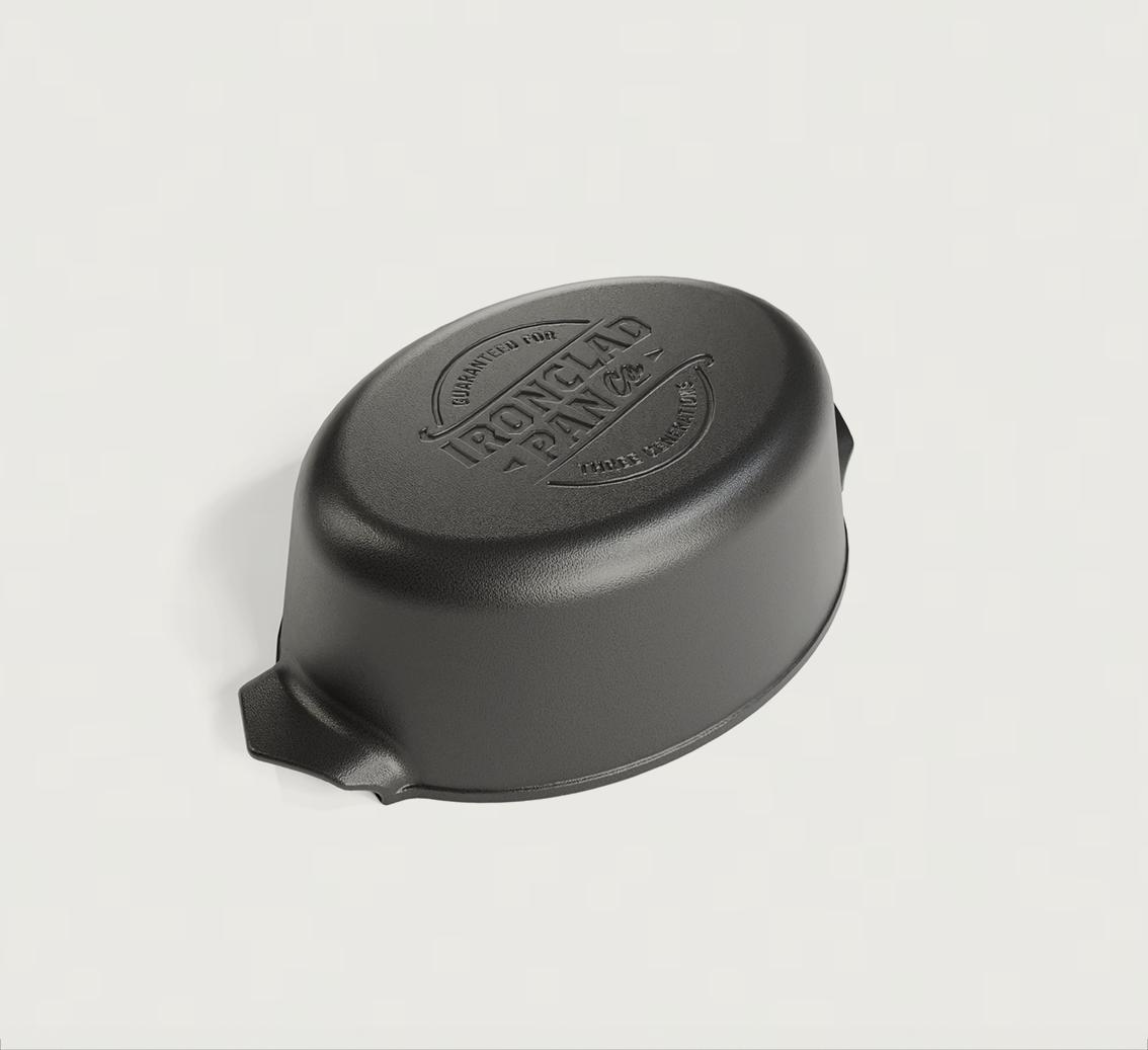 'IRONCLAD' The Old Dutch - 4.5L Double Dutch Oven