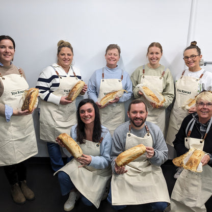 chef apron worn by class