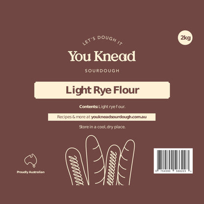 Light Rye Flour - 2kg