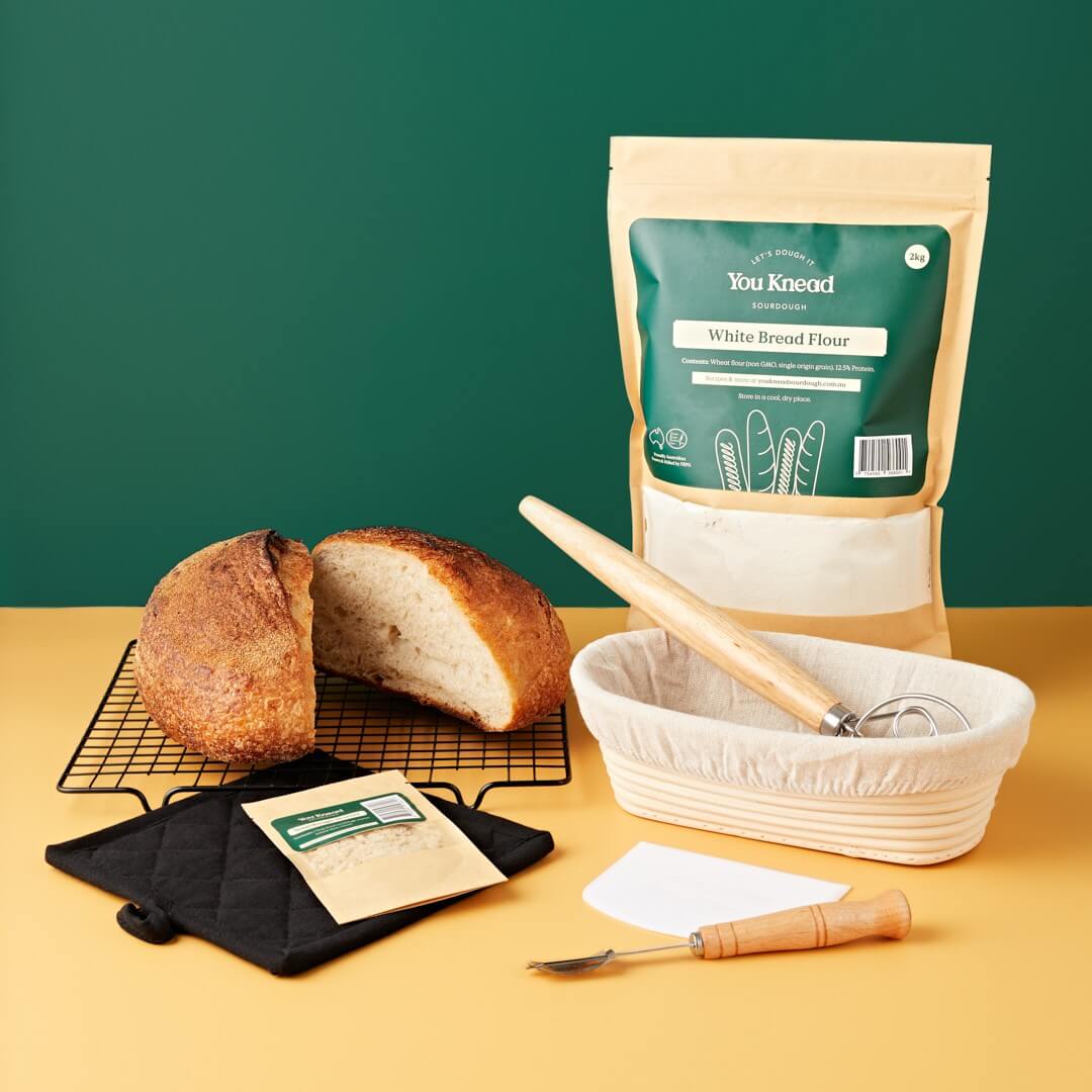 complete sourdough starter kit