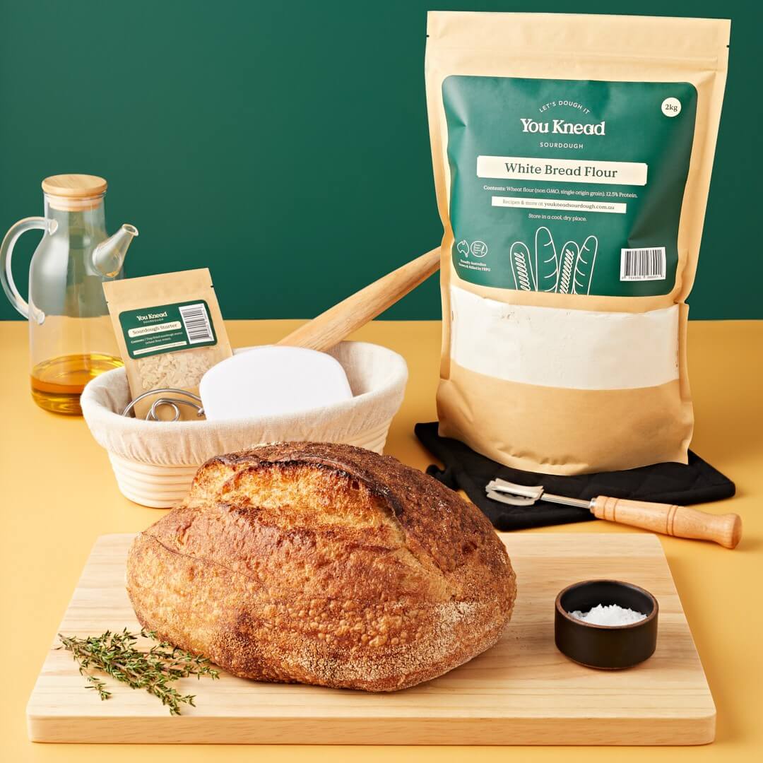 complete sourdough starter kit