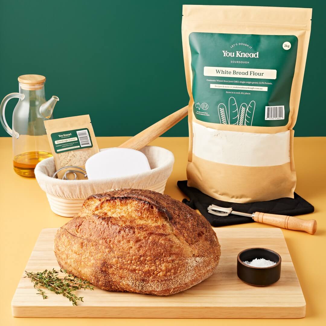 Complete Sourdough Starter Kit Bread Kit You Knead Sourdough