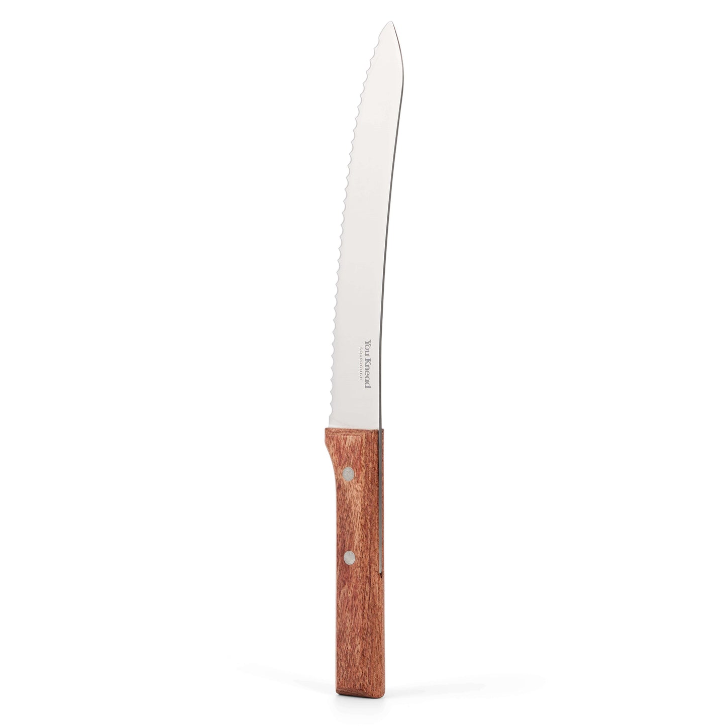 Serrated Bread Knife with Wooden Handle
