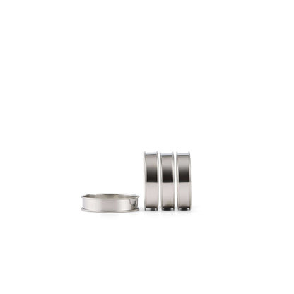 Stainless Steel Crumpet Rings (Set of 4)